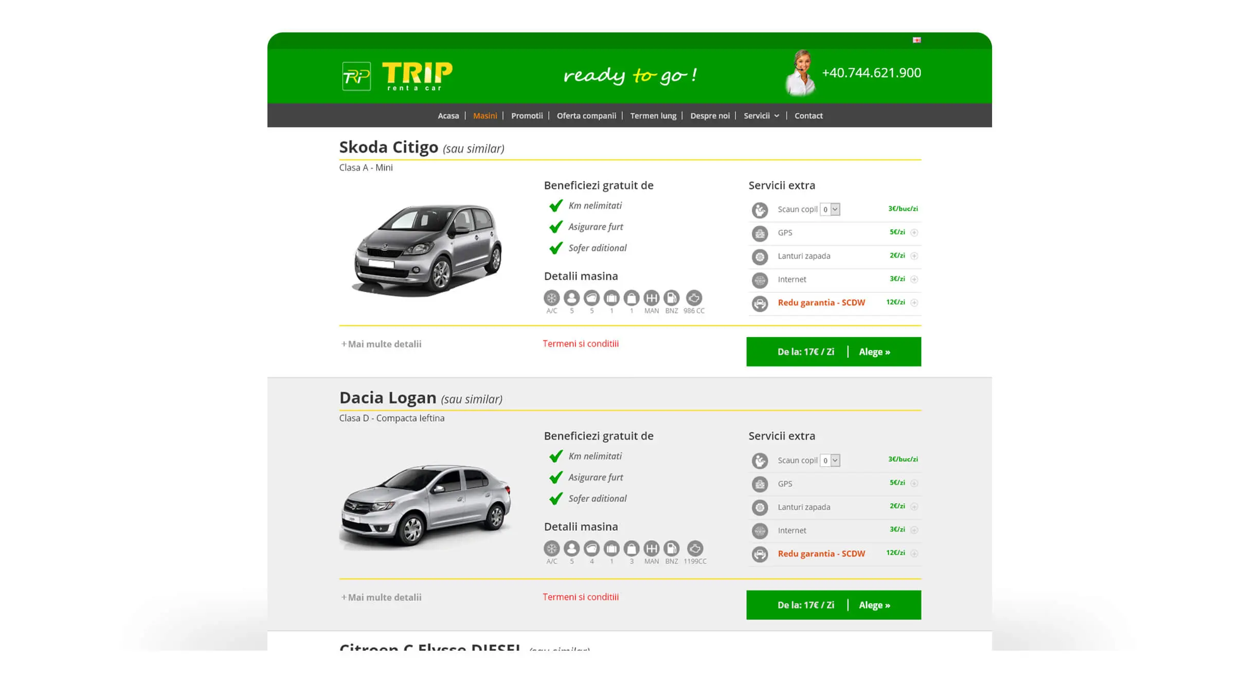 Platformă custom Rent-a-car – automatizare rezervări & gestiune flotă