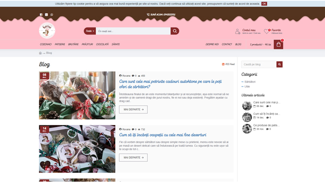 Magazin online Delicatese Larisa – tradiție în era digitală