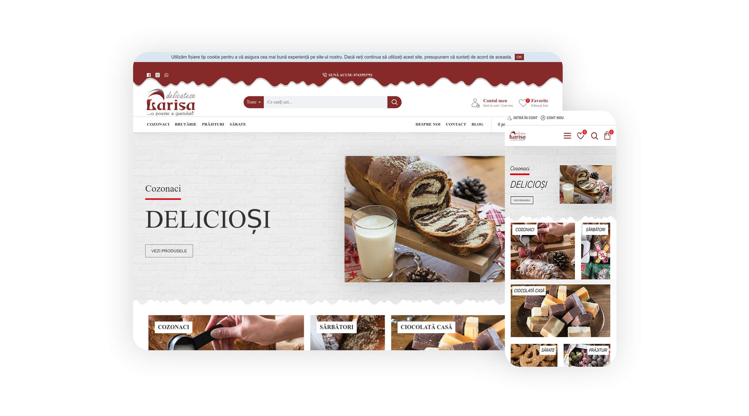 Magazin online Delicatese Larisa – tradiție în era digitală