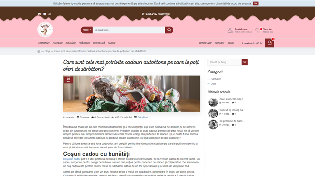 Magazin online Delicatese Larisa – tradiție în era digitală